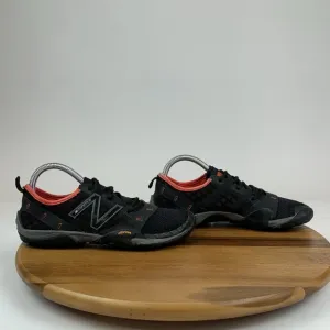 Big Kids Boys New Balance Minimus 10v1 Black Alpha Orange Trail Shoes Size 5.5 Y