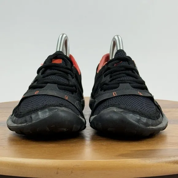 Big Kids Boys New Balance Minimus 10v1 Black Alpha Orange Trail Shoes Size 5.5 Y