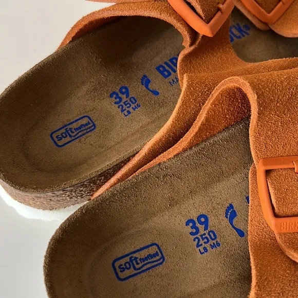 Birkenstock Arizona BS Sandal Narrow Fit Size 8 Women’s Russet Orange Shoes