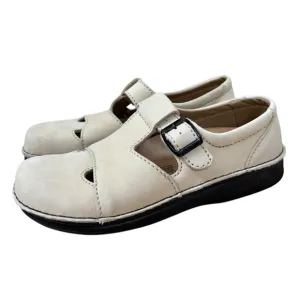 Birkenstock Fisherman Mary Jane Shoes In Beige Women’s Size 8 Men’s Size 6