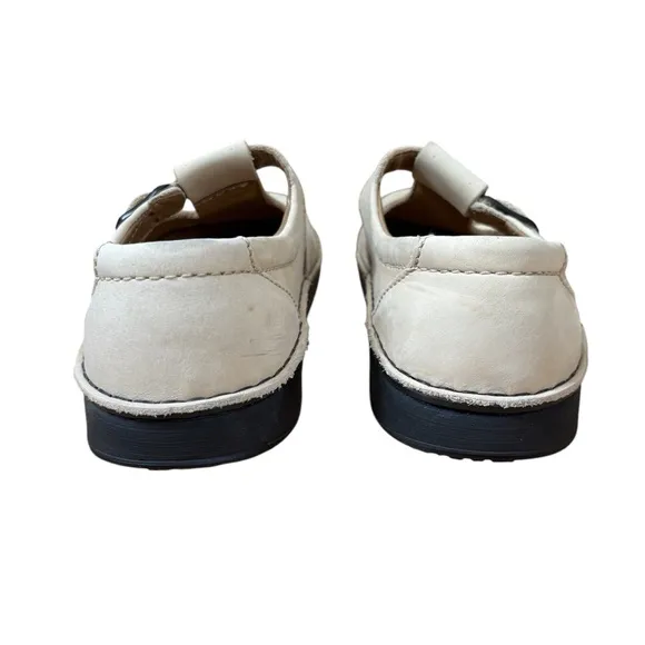 Birkenstock Fisherman Mary Jane Shoes In Beige Women’s Size 8 Men’s Size 6