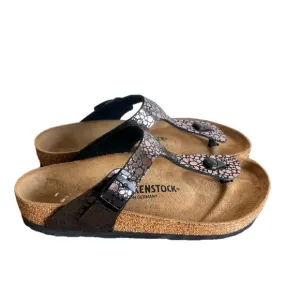 BIRKENSTOCK Gizeh Birko-Flor Unisex Sandal Size 8 or 6 aka 39 #403A
