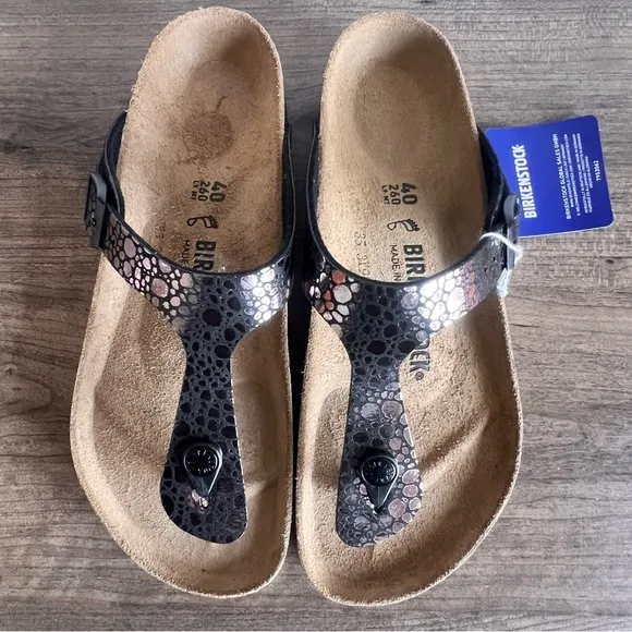 BIRKENSTOCK Gizeh Birko-Flor Unisex Sandal Size 9 or 7 aka 40 #B1826