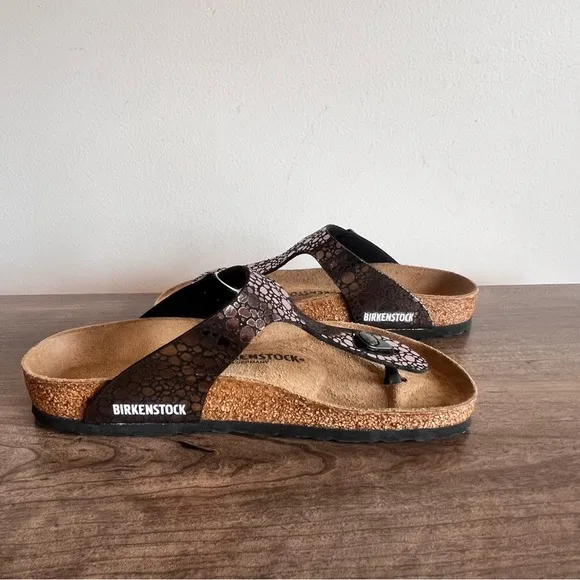 BIRKENSTOCK Gizeh Birko-Flor Unisex Sandal Size 9 or 7 aka 40 #B1826