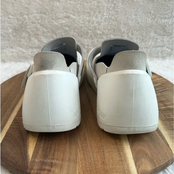 Birkenstock Reykjavik Nubuck Leather PU Clogs Shoes  Women’s Sz 10 Men’s Sz 8