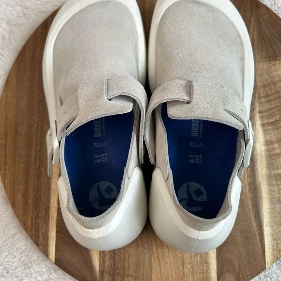 Birkenstock Reykjavik Nubuck Leather PU Clogs Shoes  Women’s Sz 10 Men’s Sz 8