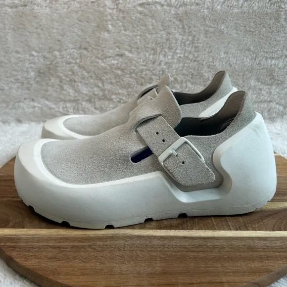 Birkenstock Reykjavik Nubuck Leather PU Clogs Shoes  Women’s Sz 10 Men’s Sz 8