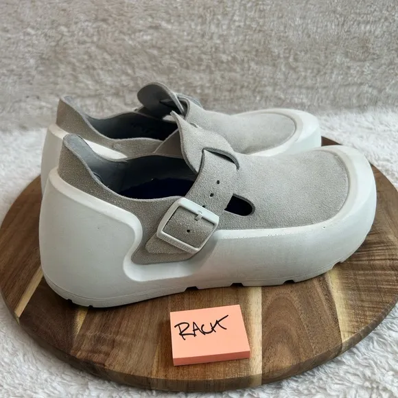 Birkenstock Reykjavik Nubuck Leather PU Clogs Shoes  Women’s Sz 10 Men’s Sz 8