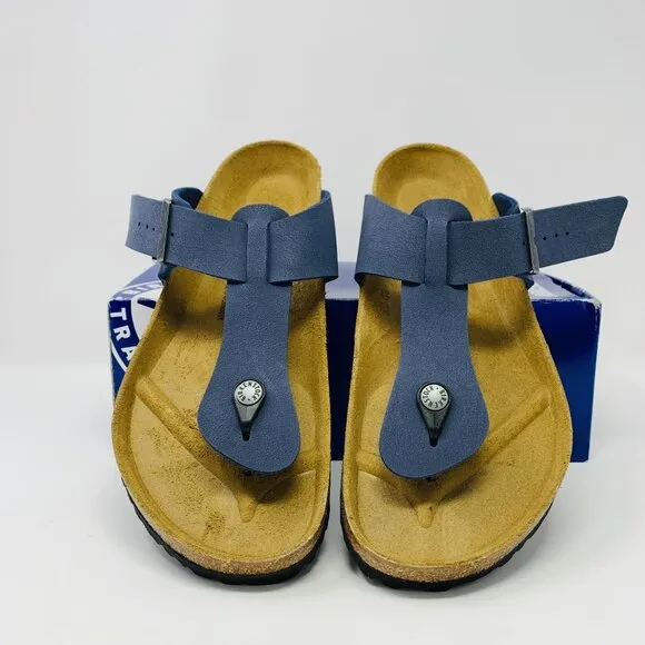 Birkenstock Shoes Medina Thong Sandal NEW Size 44 Men's 11 Navy Ladies 13 Unisex