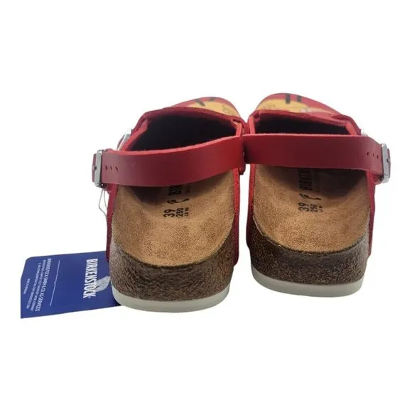BIRKENSTOCK Shoes Unisex 39 KAY SL CAT RED PROFESSIONAL SABOT BACKSTRAP Coastal
