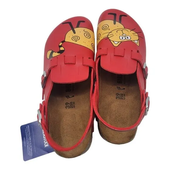 BIRKENSTOCK Shoes Unisex 39 KAY SL CAT RED PROFESSIONAL SABOT BACKSTRAP Coastal