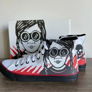 Blanx Erre Fire Unisex Hi Top Shoe Size 9.5 or 11