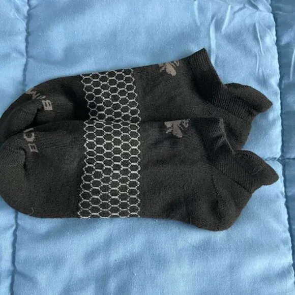Bombas Socks x 10 pairs BUNDLE Large Ankle Black NEW MENS UNISEX GOTH ATHLETIC