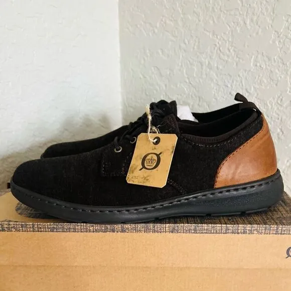 BORN Marcus Lightweight Sneaker, Dress Comfort Shoe, Dark Brown, Size 11, NWT