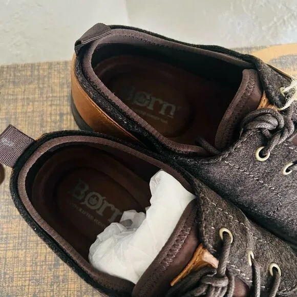 BORN Marcus Lightweight Sneaker, Dress Comfort Shoe, Dark Brown, Size 11, NWT