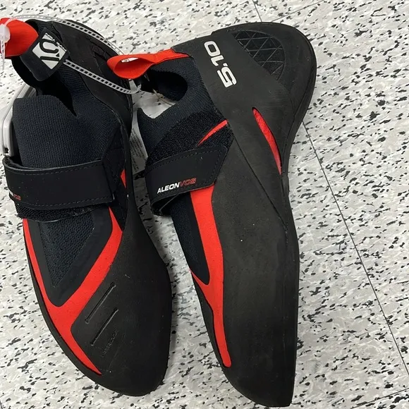 Brand New Adidas Aleon Men’s Climbing Shoes - Black and Red!