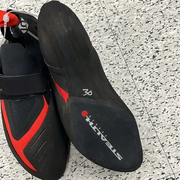 Brand New Adidas Aleon Men’s Climbing Shoes - Black and Red!