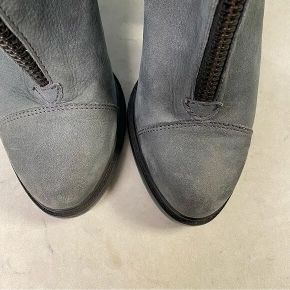 Bronx Shoes Grey Ankle Booties Women’s Size 39M/8.5