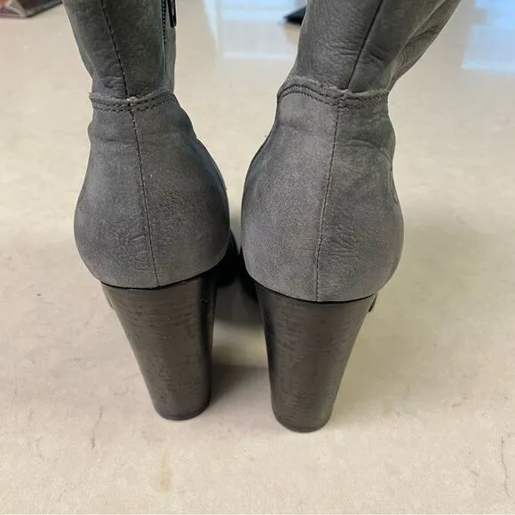 Bronx Shoes Grey Ankle Booties Women’s Size 39M/8.5