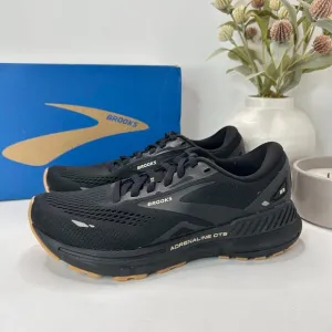 Brooks Adrenaline GTS 23 Running Shoes Black Cream Biscuit Women’s US 6B NWD