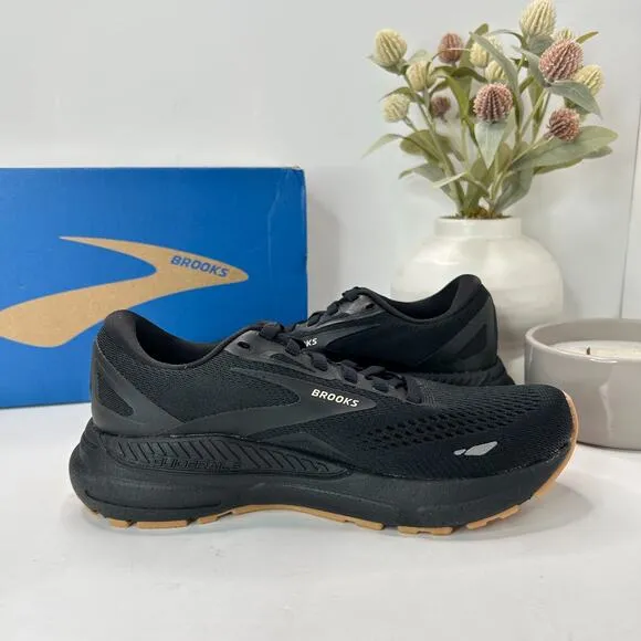 Brooks Adrenaline GTS 23 Running Shoes Black Cream Biscuit Women’s US 6B NWD