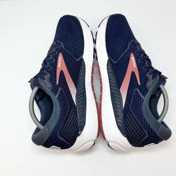 Brooks Beast 20 Mens Size 9.5 EEEE Extra Wide 4E Navy Running Shoes 1103274E480