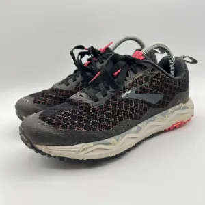 Brooks Caldera 3 Womens Trail Hiking Shoes 8.5 Black/Grey/Teaberry - 1202881B092