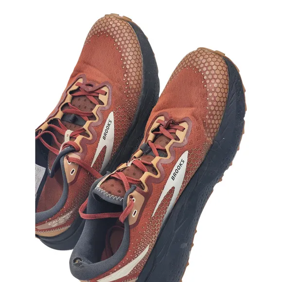 Brooks Caldera 6 Trail Running Shoes Men 10.5M Cushioned Grip Sneakers Gym