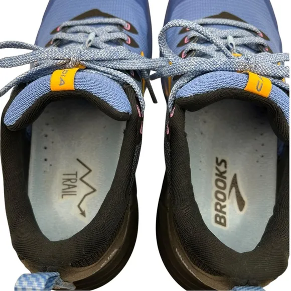 Brooks Cascadia 16 Trail Running Shoes Blue Black Womens 8.5
