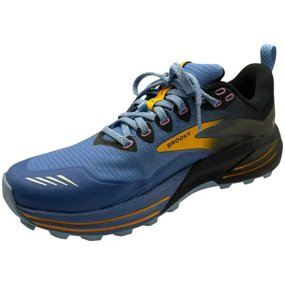 Brooks Cascadia 16 Trail Running Shoes Blue Black Womens 8.5