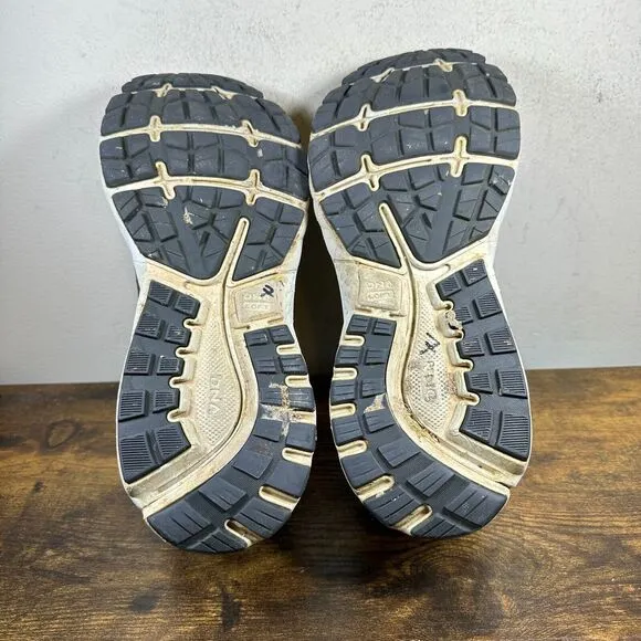 Brooks Ghost 11 1102882E003 Gray White Shoes Sneakers Men’s Size 9.5 2E‎
