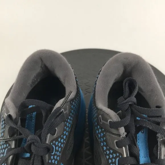 Brooks Ghost 14 Black/Blue Running Shoes 1103692E056 Men’s Size 11.5 2E