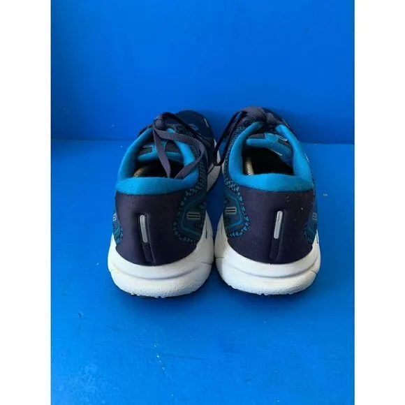 Brooks Ghost 14 Men’s Size 12.5 Med Running Shoes 1103691D190 White/Gray/Navy