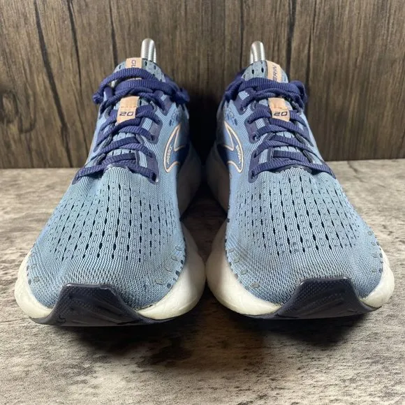Brooks Glycerin 20 1203691B478 Blue Running Shoes Sneakers Women’s Size 9 B