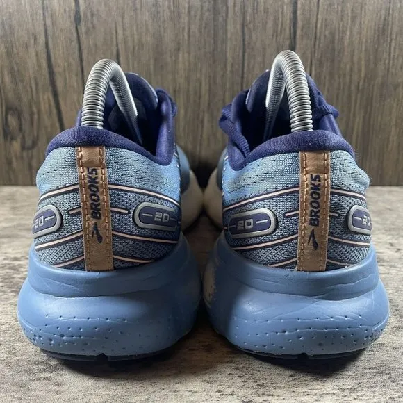 Brooks Glycerin 20 1203691B478 Blue Running Shoes Sneakers Women’s Size 9 B