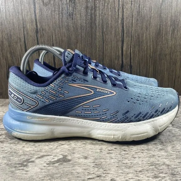 Brooks Glycerin 20 1203691B478 Blue Running Shoes Sneakers Women’s Size 9 B