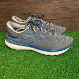Brooks Glycerin GTS 19 Athletic Running‎ Shoes Grey Blue Men’s Size 14 US