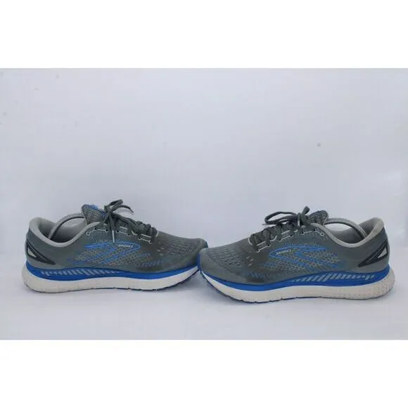 Brooks Glycerin GTS 19 Running Shoes Mens 12 EE Gray Mesh Athletic Trainers
