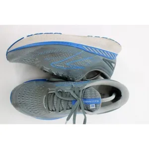 Brooks Glycerin GTS 19 Running Shoes Mens 12 EE Gray Mesh Athletic Trainers
