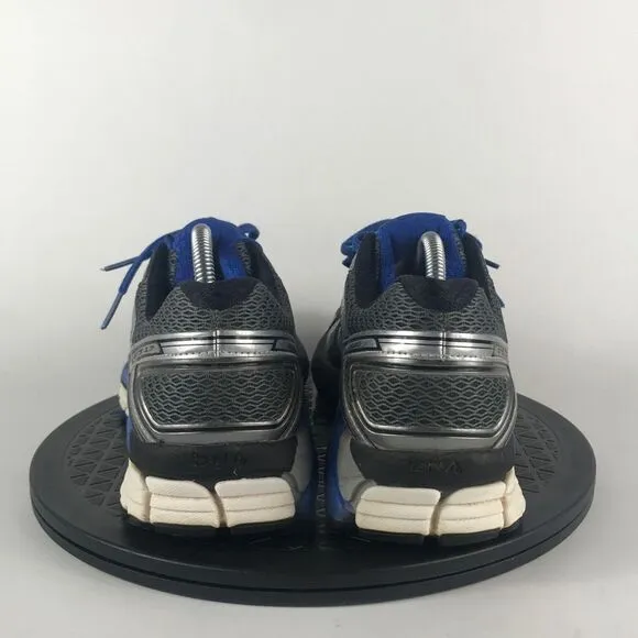 Brooks GTS 17 Silver/Blue Running Shoes 1102411B017 Men’s Size 11 B Narrow