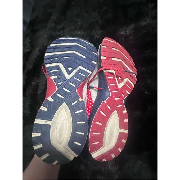 Brooks Launch 7 Men’s 11 B Shoes Stars Stripes 4th Of July Edition 1103241D166