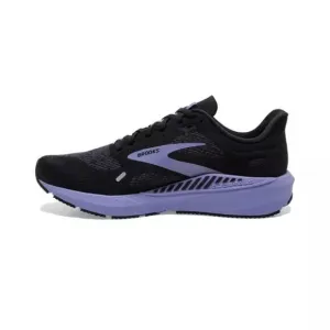 Brooks Launch 9 Women’s Running Shoes Black Purple Size 7 Athletic Sneakers