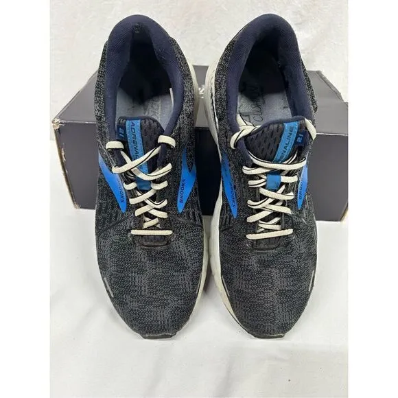 Brooks Mens Adrenaline GTS 21 1103491D402 Black Running Shoes Sneakers Sz 9.5