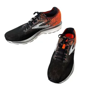 Brooks Men’s Ricochet Knit DNA Amp Black Orange Running Shoes Size 12.5 NEW