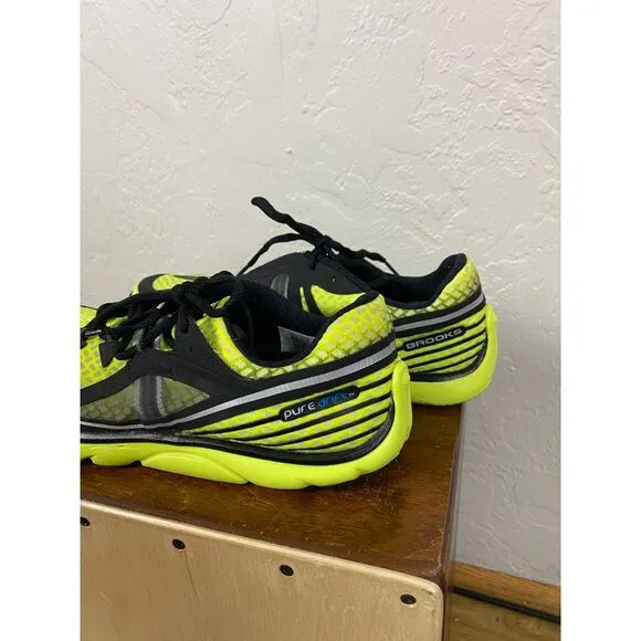 Brooks Pure Connect 3 Neon Yellow‎ Running Shoes Minimalist Athletic Sneakers