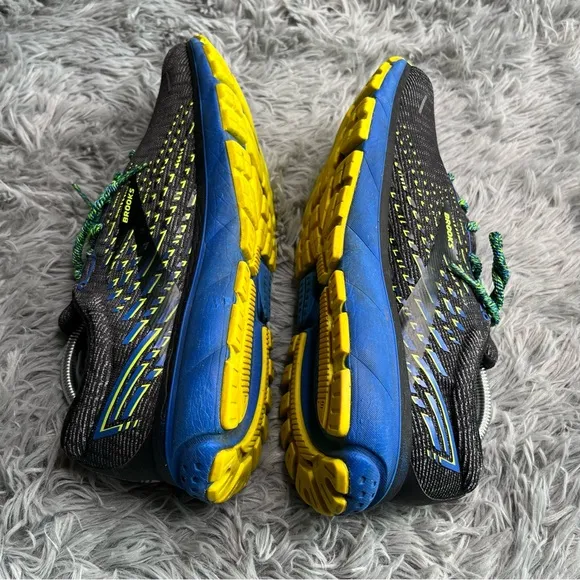 Brooks Sneakers Men’s Size 10.5 Ghost 13 Running Shoes Black Blue