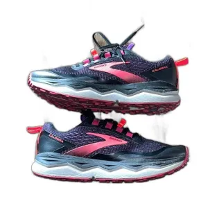 Brooks Women's Caldera 5 Trail Running Shoes Black/Fuschia/Purple Size 8B