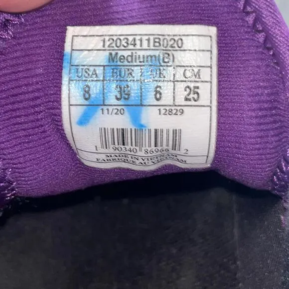 Brooks Women's Caldera 5 Trail Running Shoes Black/Fuschia/Purple Size 8B