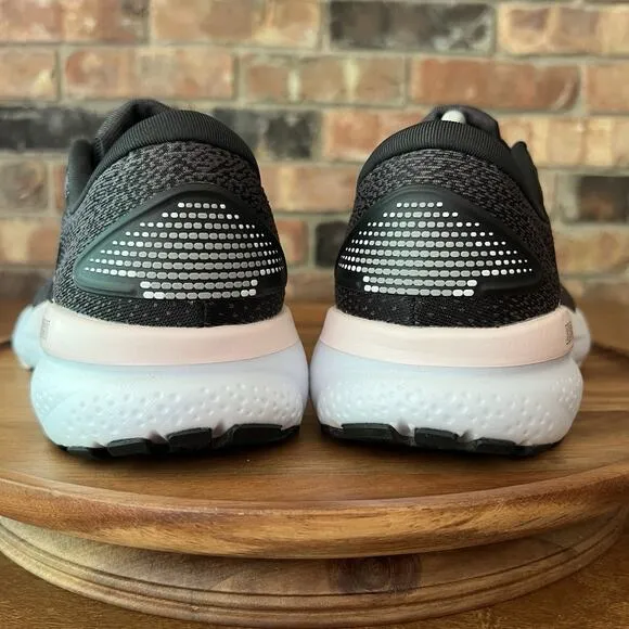 Brooks Womens Ghost 16 Black Running Shoes Sneakers Size 8.5 M