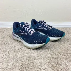 Brooks Women’s Glycerin GTS 20 Running Shoes - Navy &amp; Purple